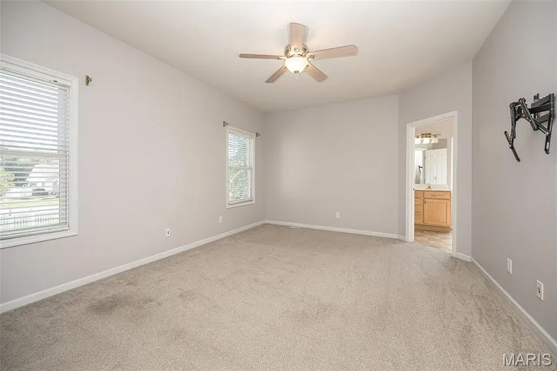 The Main Floor Primary Bedroom. — 84 Reuben Court, O'Fallon, MO 63376
