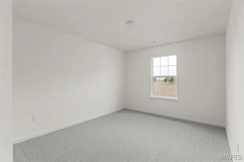 View of carpeted empty room — 2 Sequoia at Elm Crossing, St Charles, MO 63301