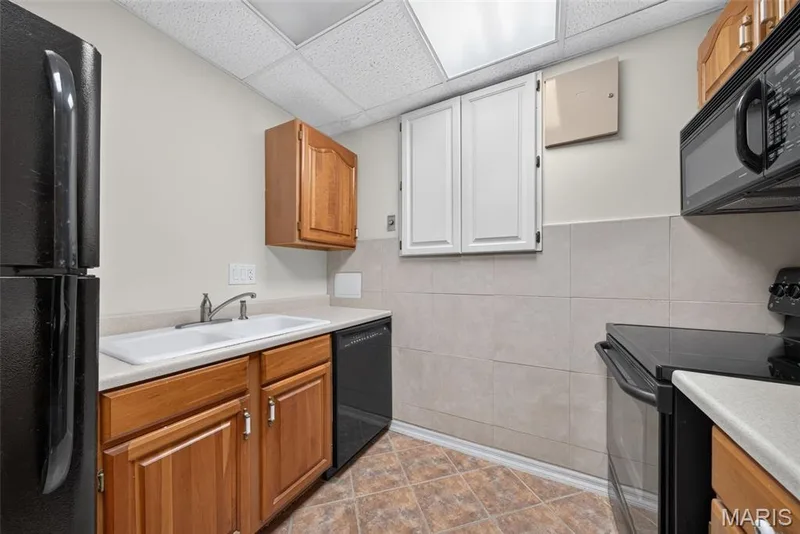 LL Full kitchen located off of the theatre room — 33 Moorings Drive, Lake St. Louis, MO 63367