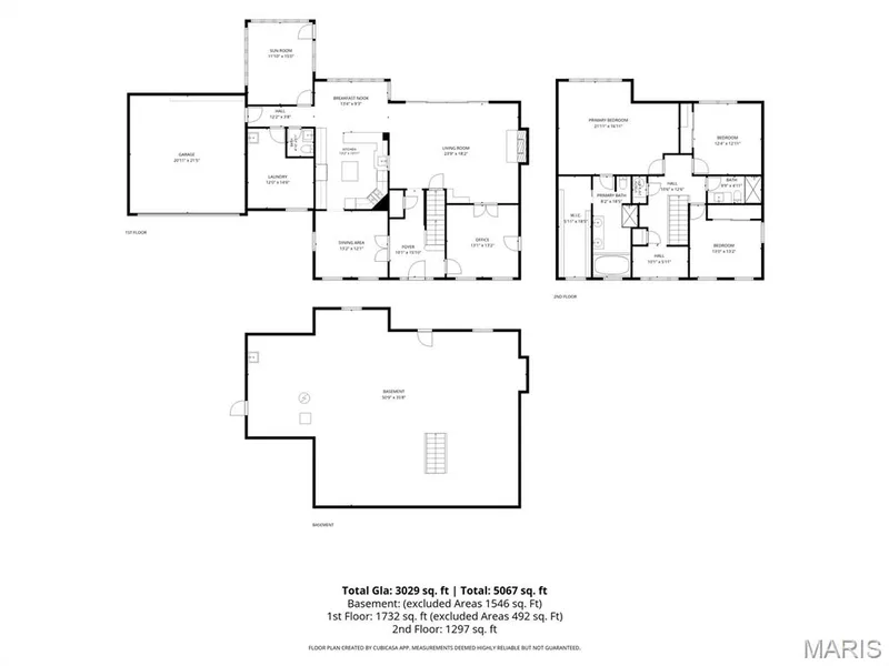 Floor plan — 229 Quail Run Drive, Defiance, MO 63341