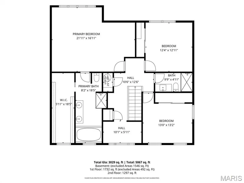 Floor plan — 229 Quail Run Drive, Defiance, MO 63341