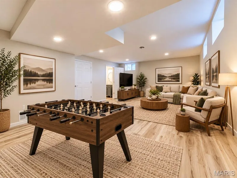 Lower level rec room — 501 Country Circle Drive, Lake St. Louis, MO 63367