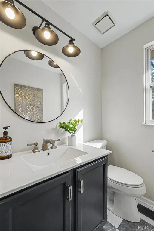 Half bath on main level — 11 Castlio Court, St Charles, MO 63304