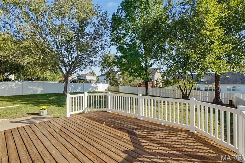 Spacious deck for enjoying the outdoors — 11 Castlio Court, St Charles, MO 63304