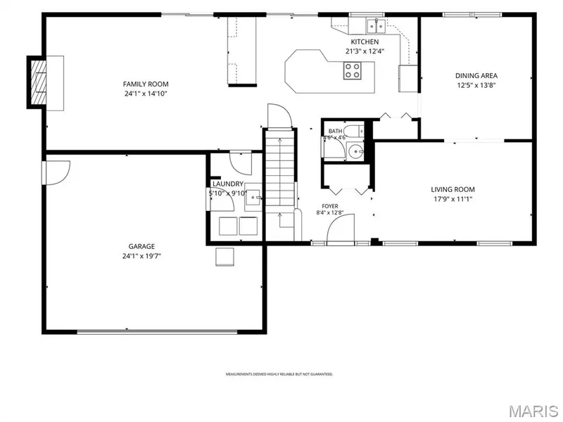 Main Floor plan — 3030 Woodlands, Wildwood, MO 63038