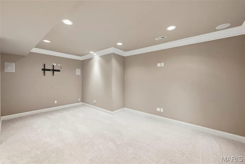 Lower Level Media Room — 112 Castlewood Estates Drive, O'Fallon, MO 63368