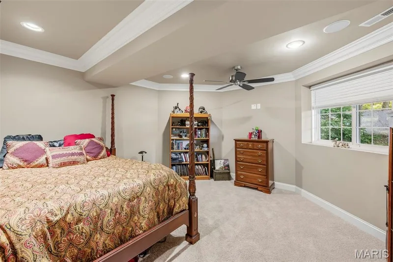 Lower Level - Bedroom 4 — 112 Castlewood Estates Drive, O'Fallon, MO 63368