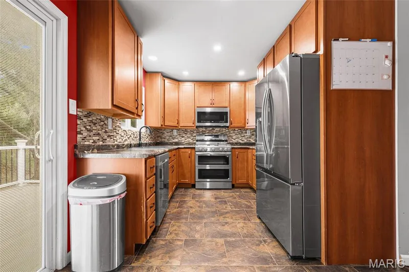 Stainless French-door refrigerator with ice and water, included. — 510 Keeney Drive, St Charles, MO 63304