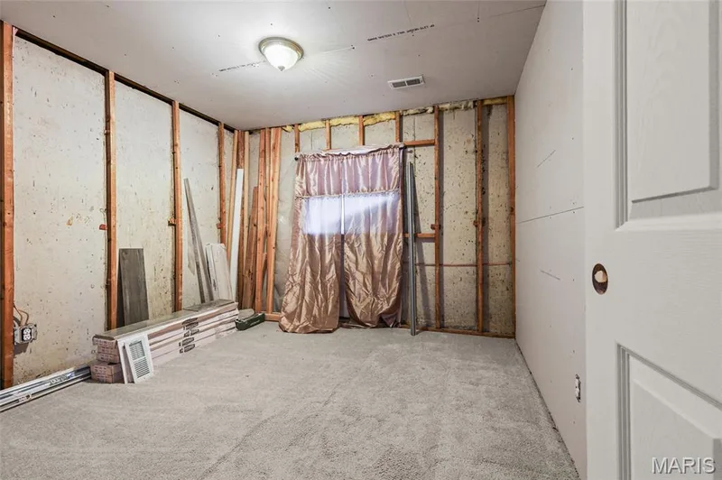 Bedroom 3 (10' x 11'), framed and ready to finish. — 510 Keeney Drive, St Charles, MO 63304