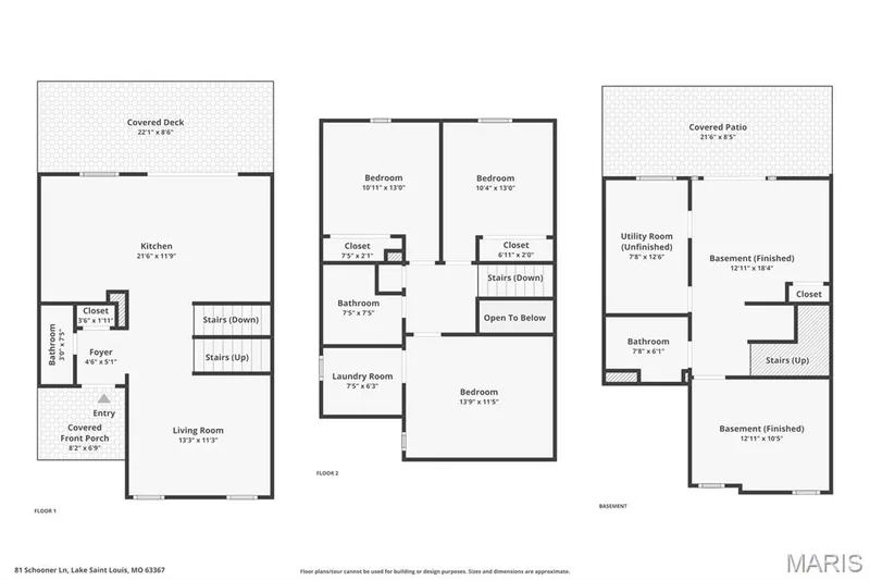 Floor plan — 81 Schooner Lane #1, Lake St. Louis, MO 63367