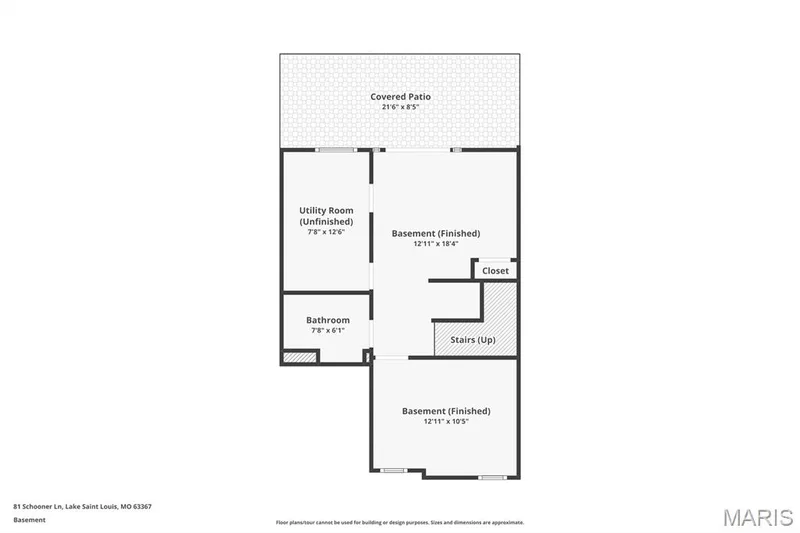 Floor plan — 81 Schooner Lane #1, Lake St. Louis, MO 63367