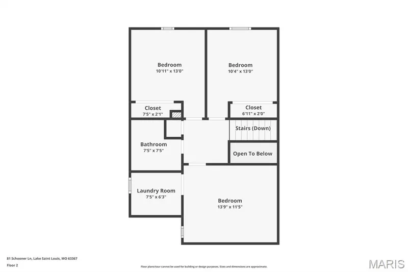 Floor plan — 81 Schooner Lane #1, Lake St. Louis, MO 63367