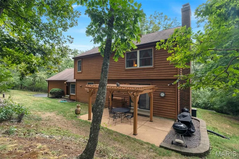 Walk out to the patio from the family room — 29 Rockwood Forest Valley, Wildwood, MO 63025