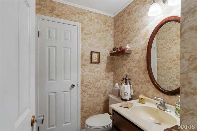 1/2 bath on main level — 29 Rockwood Forest Valley, Wildwood, MO 63025