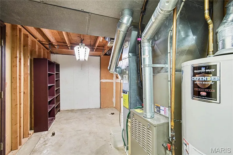 Plenty of storage in the basement — 2311 Blue Hill Road, Chesterfield, MO 63017