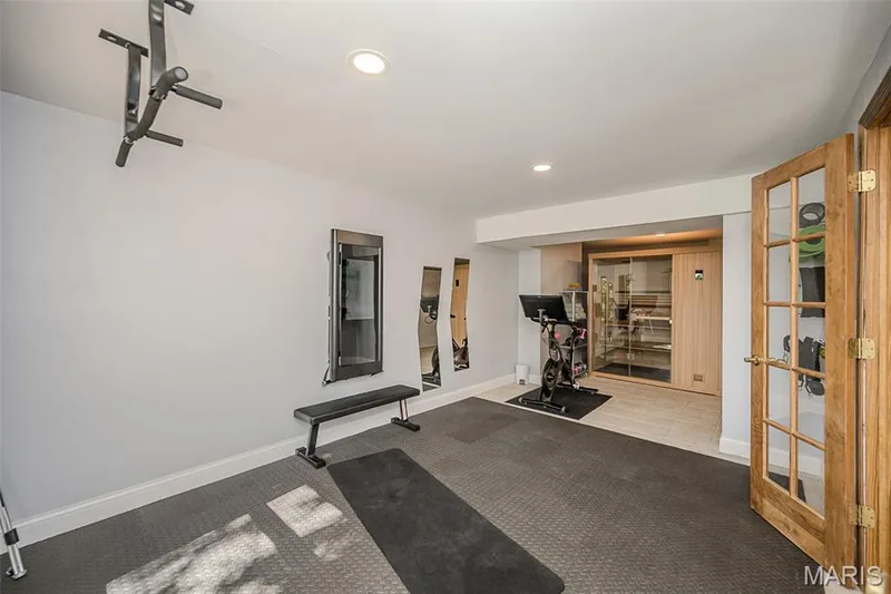 Gym or 4th bedroom at lower level — 1302 Bear Canyon Road, Wildwood, MO 63021