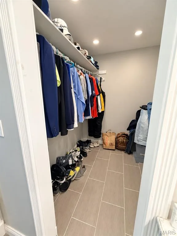 Primary walk in closet waiting for your dream closet system to be made a reality — 111 Valvero Drive, St Charles, MO 63304