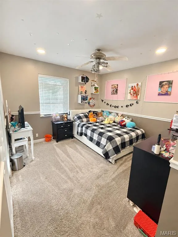 Larger guest bedroom — 111 Valvero Drive, St Charles, MO 63304