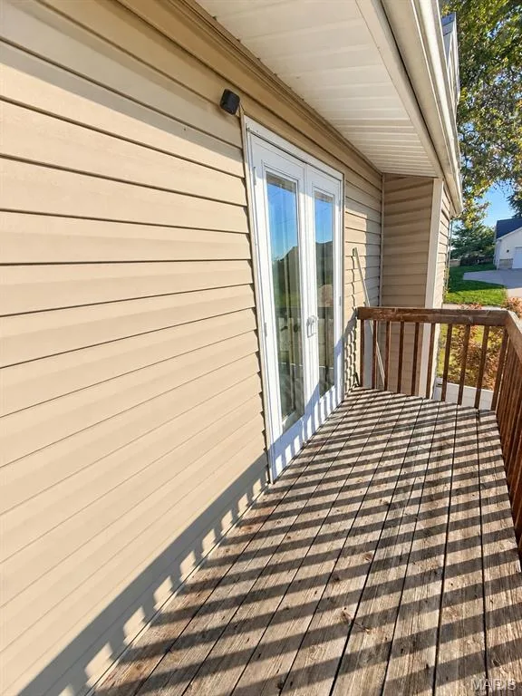 Juliette Balcony off the secondary primary — 111 Valvero Drive, St Charles, MO 63304