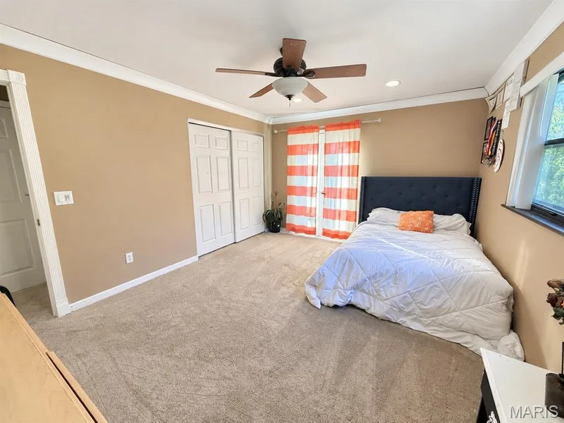 Double door closet — 111 Valvero Drive, St Charles, MO 63304