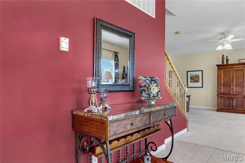 Accent wall in Breakfast area — 2061 Avalon Mist Circle, Dardenne Prairie, MO 63368