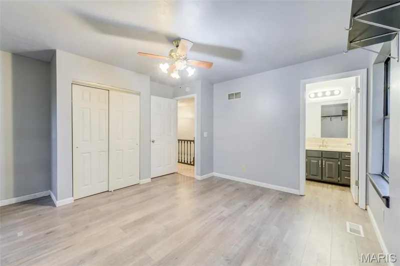 Newer Flooring and White 6 panel doors — 533 Snipes Drive, St Charles, MO 63303