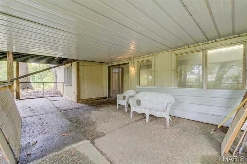 Outside Patio with Aggegate flooring — 533 Snipes Drive, St Charles, MO 63303