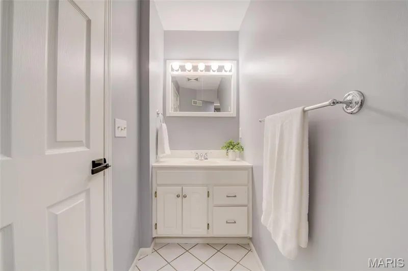 White paneled door with black hardware — 1094 Harness Drive, St Charles, MO 63304