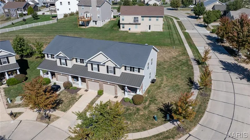 Aerial View of 819 Country Field Drive, Lake St Louis, Mo 63367 — 819 Country Field Drive, Lake St. Louis, MO 63367