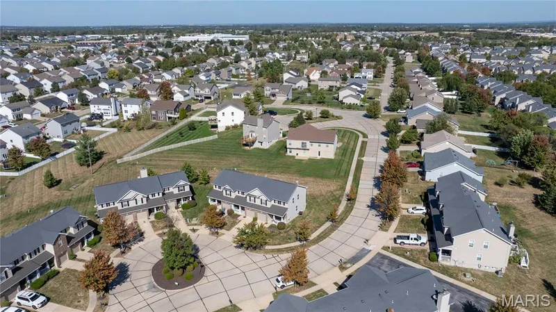 Aerial View of 819 Country Field Drive, Lake St Louis, Missouri 63367 — 819 Country Field Drive, Lake St. Louis, MO 63367
