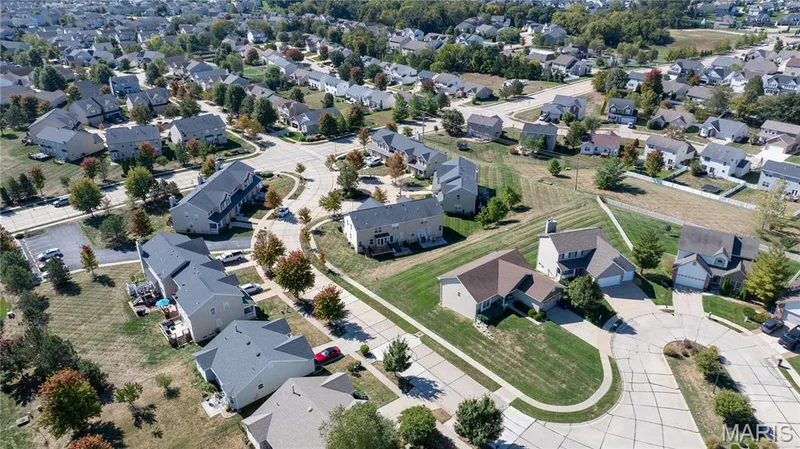Aerial View of 819 Country Field Drive, Lake St Louis, Mo 63367 — 819 Country Field Drive, Lake St. Louis, MO 63367