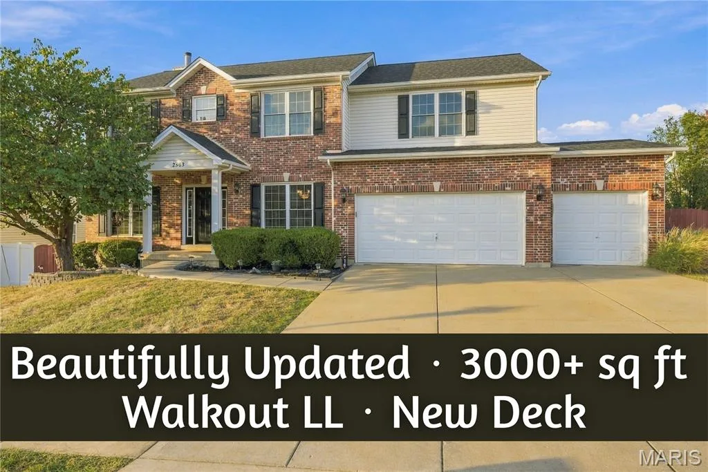 2503 Bear Creek Drive, Wentzville, MO 63385 — listing photo 1 of 36