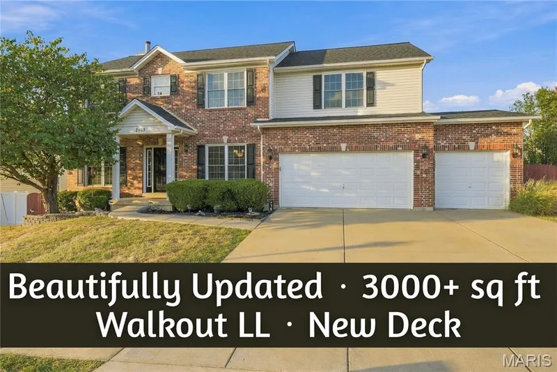 2503 Bear Creek Drive, Wentzville, MO 63385 — listing photo 1 of 36