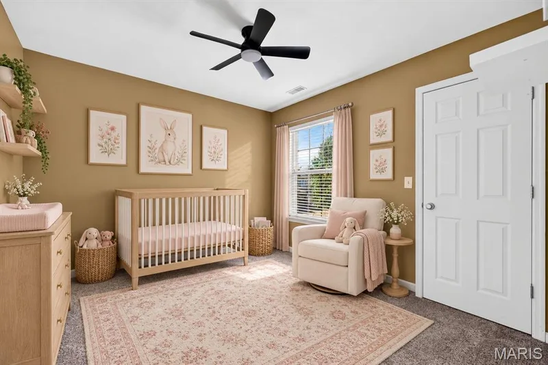 Virtually staged 3rd bedroom. — 60 Country Field Court, Lake St. Louis, MO 63367