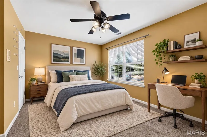 Virtually staged 2nd bedroom. — 60 Country Field Court, Lake St. Louis, MO 63367
