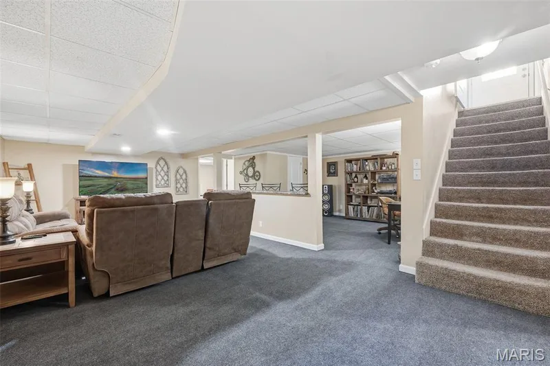 Finished lower level — 35 Connie Drive, St Charles, MO 63301