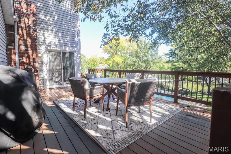 Wood laminate deck — 2502 Forest Leaf Parkway, Wildwood, MO 63011