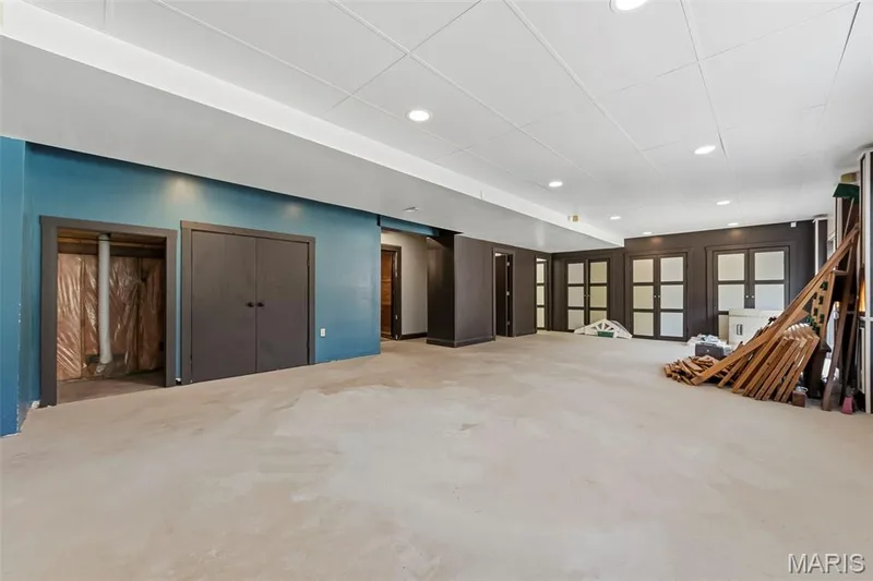 Built in storage closets in lower level, 5th bathroom stubbed and dry walled — 106 Crimson Oaks Court, Lake St. Louis, MO 63367