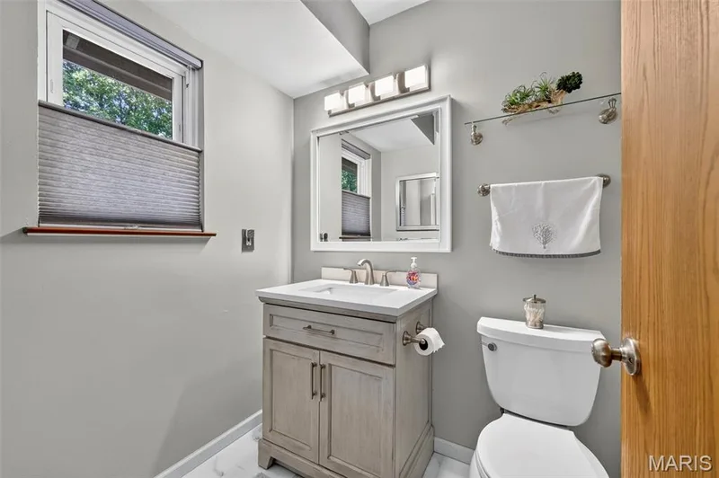 Updated Primary bathroom — 120 Oak Valley Drive, St Peters, MO 63376