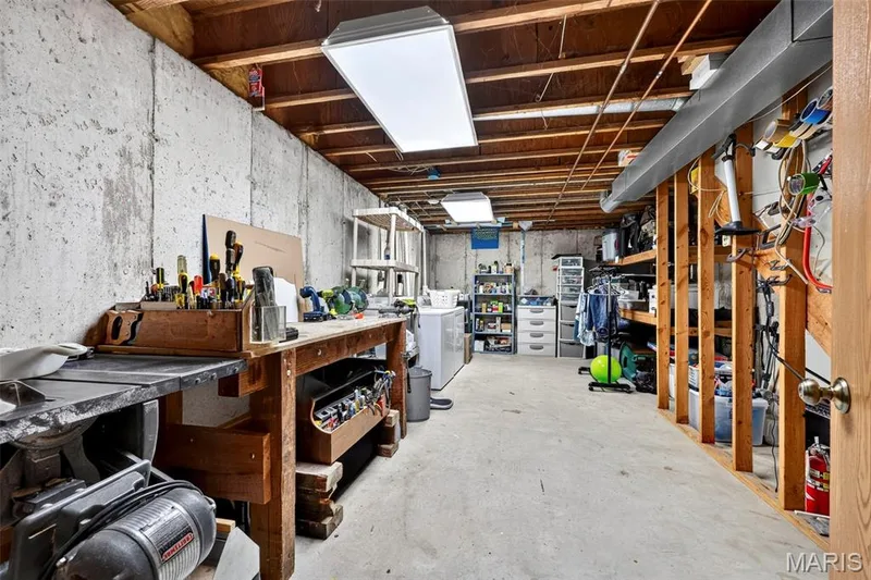 Basement storage — 120 Oak Valley Drive, St Peters, MO 63376