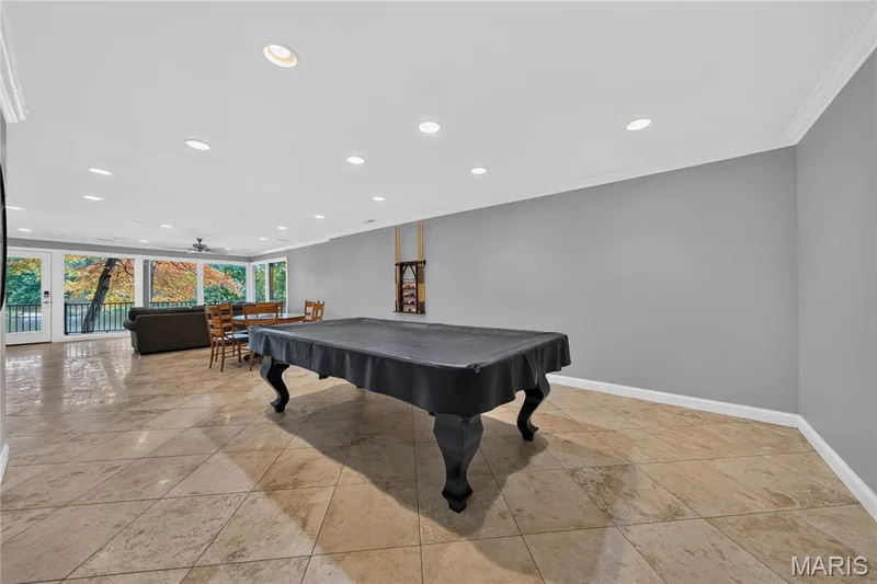 LL Rec room with tile — 2 Lakeview Court, Lake St. Louis, MO 63367