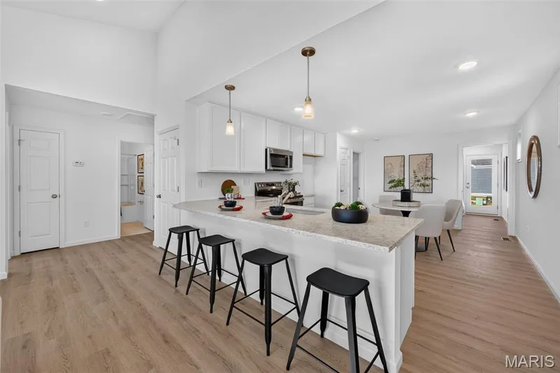 Luxury vinyl plank flooring throughout! — 4018 Barretts Creek Drive, St Charles, MO 63301