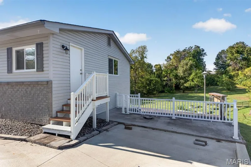 Side entry door to dining room/bonus room — 27 Lillian Drive, St Charles, MO 63304