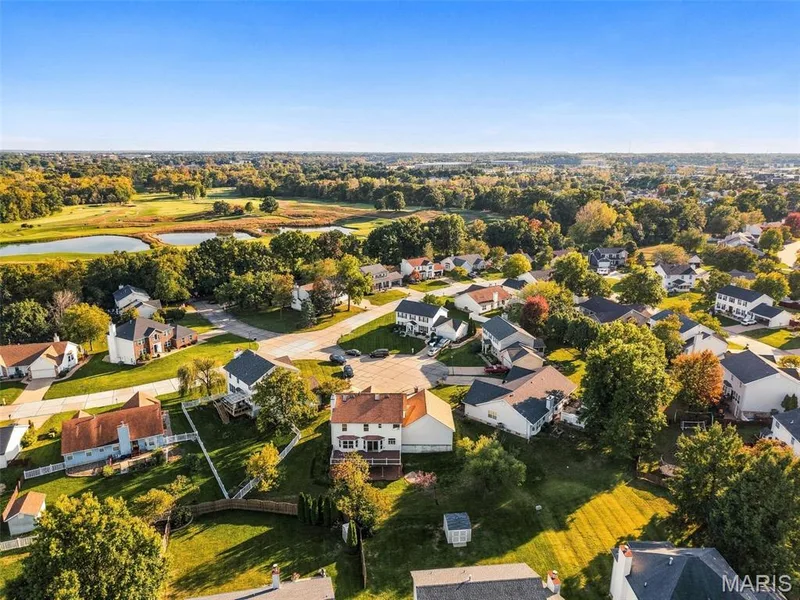 View of Persimmon Woods Country Club to the southeast — 2414 Tuckahoe Circle, O'Fallon, MO 63368