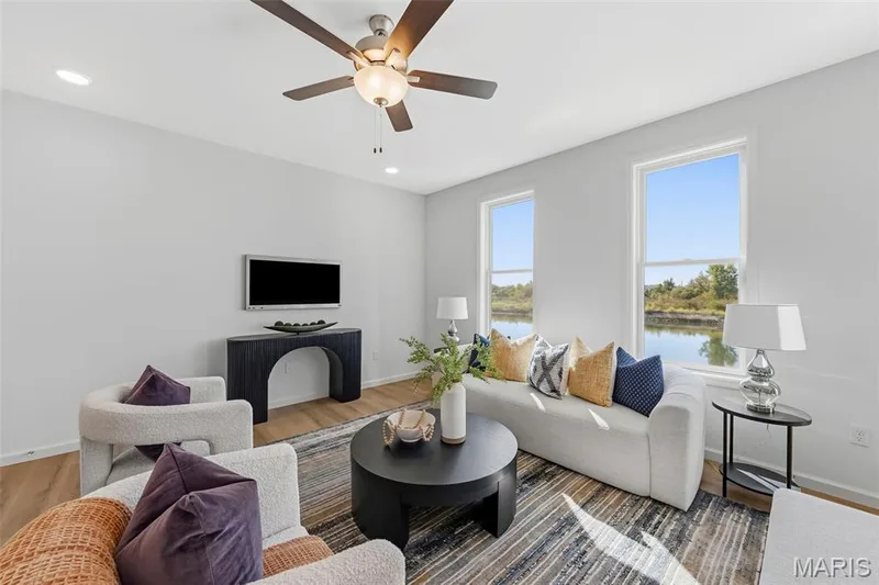 Lots of natural lighting with water view! — 2994 Memphis Street, St Charles, MO 63301