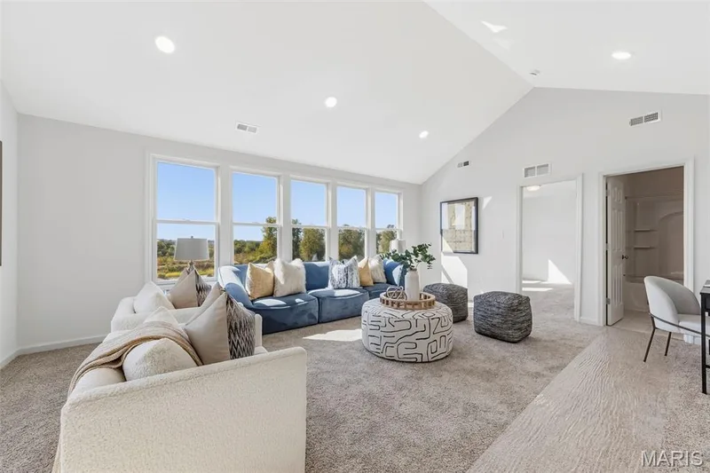 Beautiful views from your spacious vaulted loft area! — 2994 Memphis Street, St Charles, MO 63301