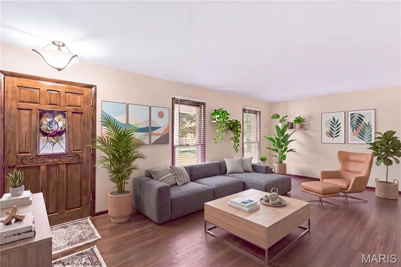 Newly installed LVP flooring & fresh paint throughout! — 15 Bridlewood Drive, Lake St. Louis, MO 63367