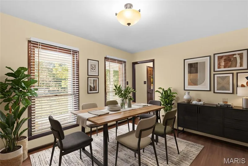 Separate formal dining room for hosting holidays! — 15 Bridlewood Drive, Lake St. Louis, MO 63367