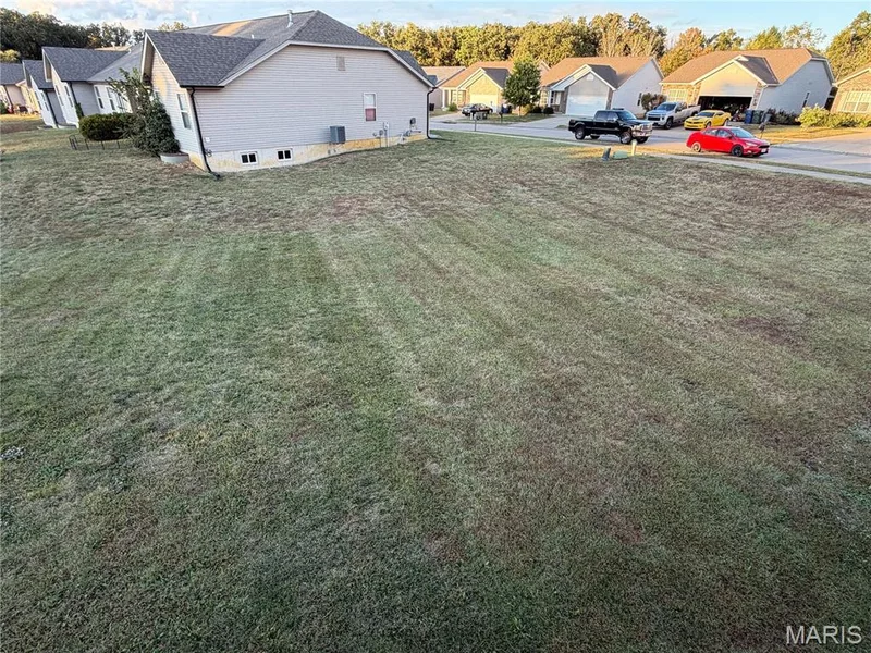 Level back yard — 22 Ivy Brook Court, Wentzville, MO 63385