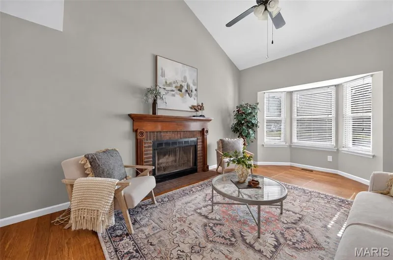 Spacious Living Room — 600 Turtle Creek Court, St Peters, MO 63376